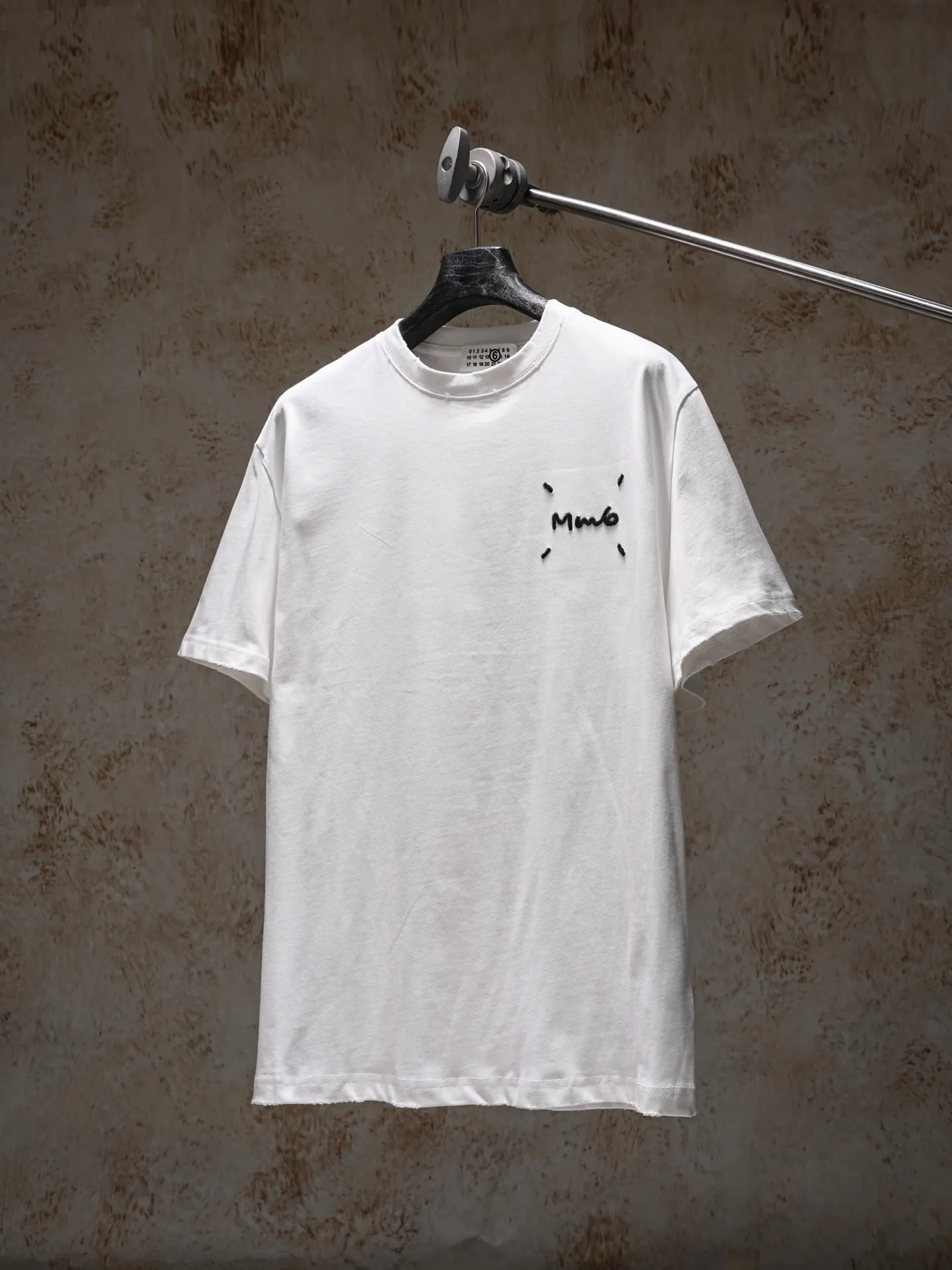 MAISON MARGIELA MM 6 T ， ， ， ， ：Black White Size：S-XL